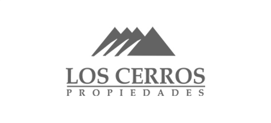 Los Cerros Propiedades logo DelVitto Pinturas Bariloche